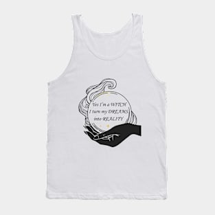 Witch T-shirt for female Tank Top